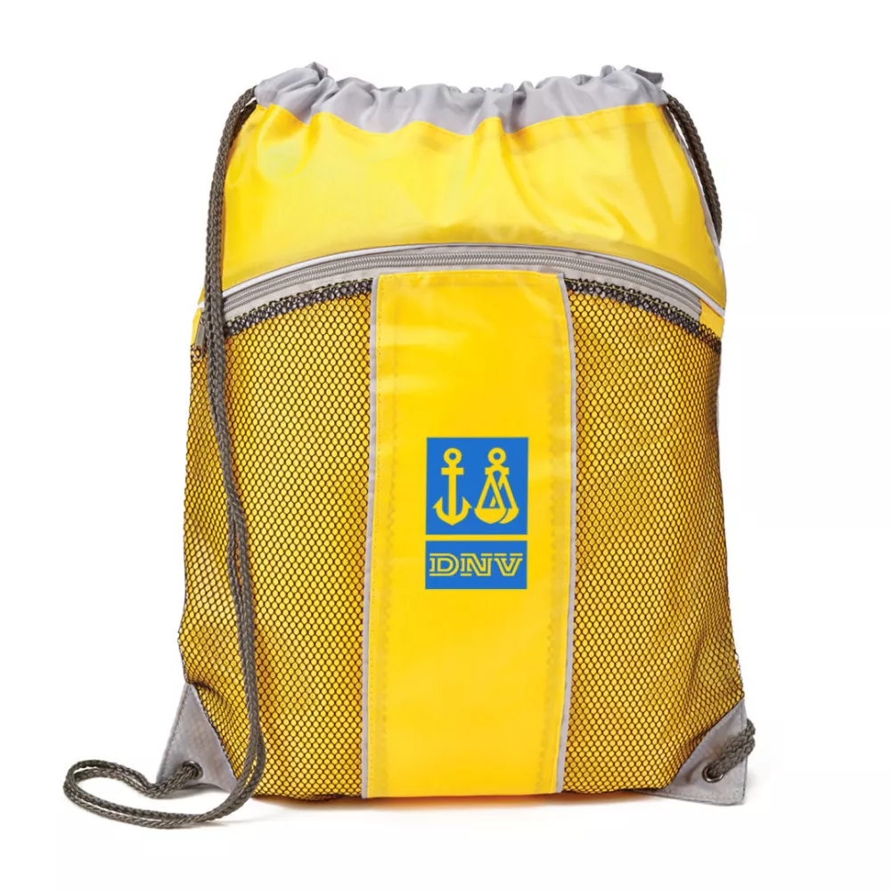 The Leader Drawstring Bag - Yellow