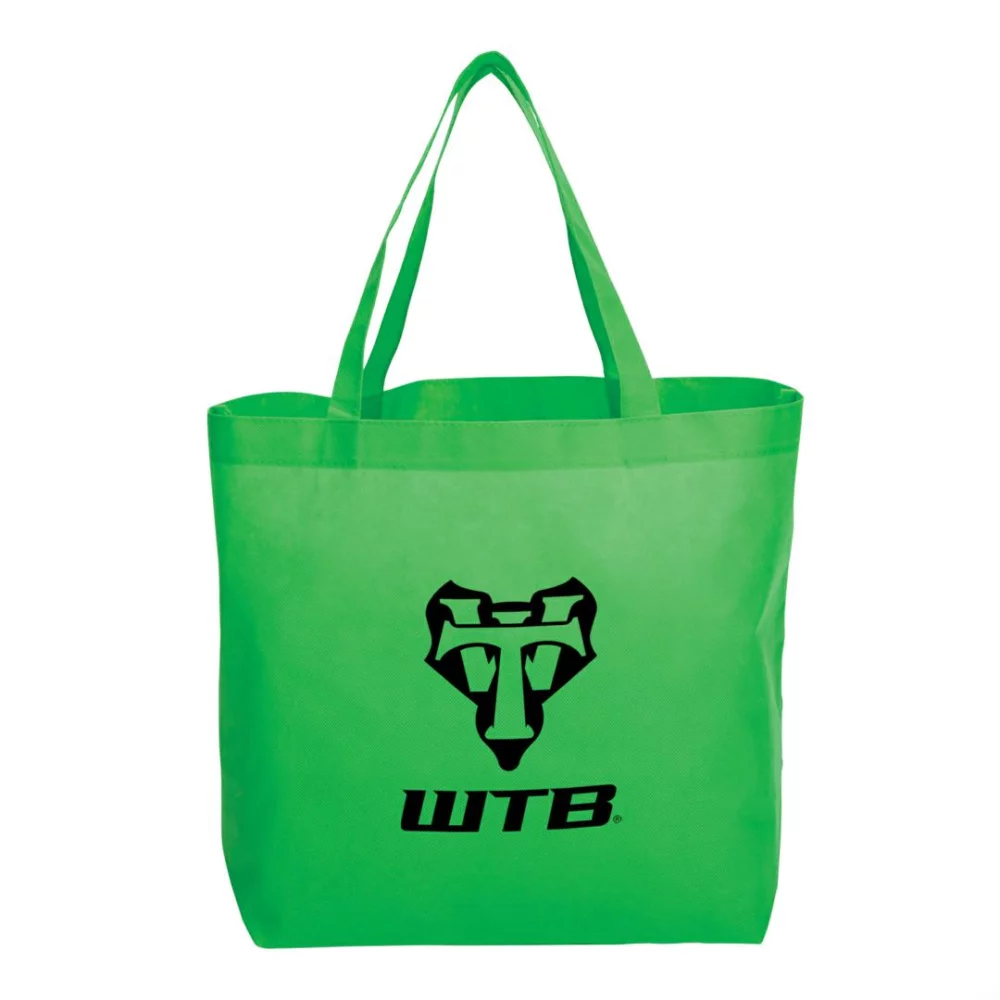 Le sac de magasinage Sanborn - Vert citron