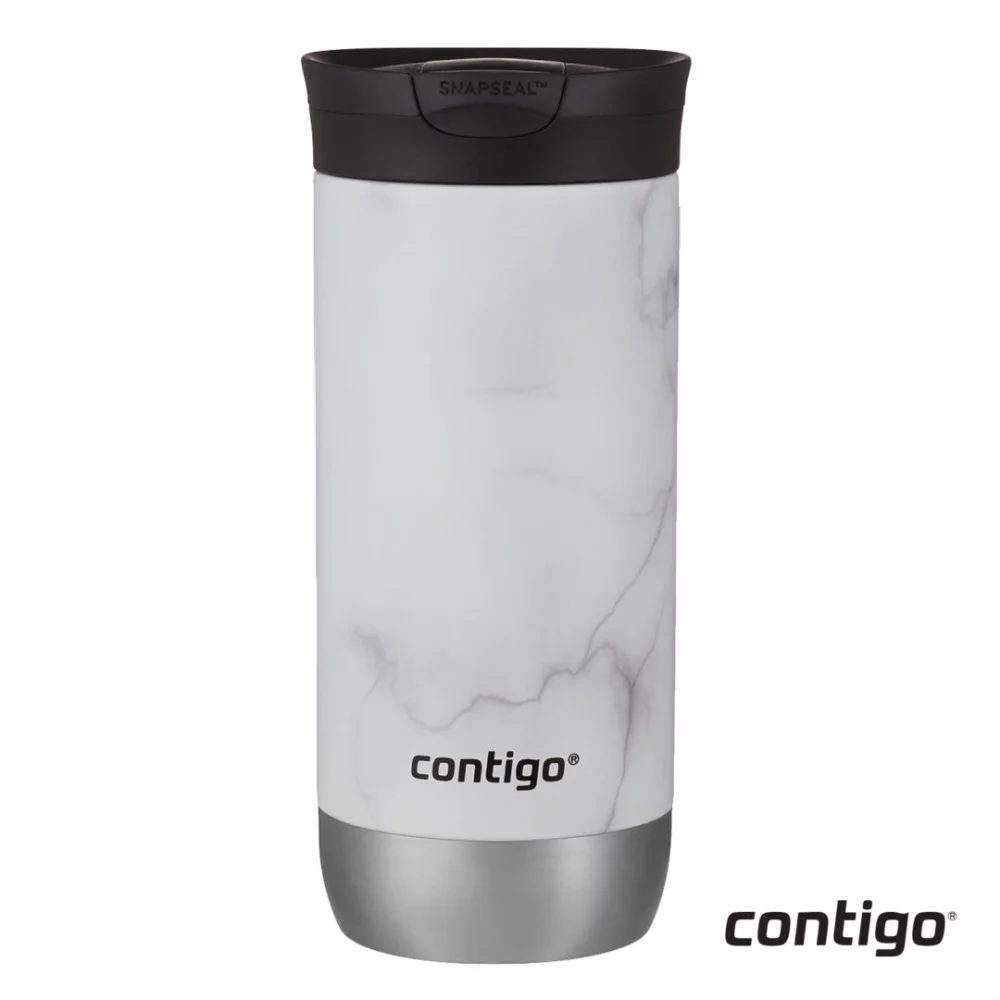 Contigo® Huron 2.0 Couture Snapseal – 16oz White Marble