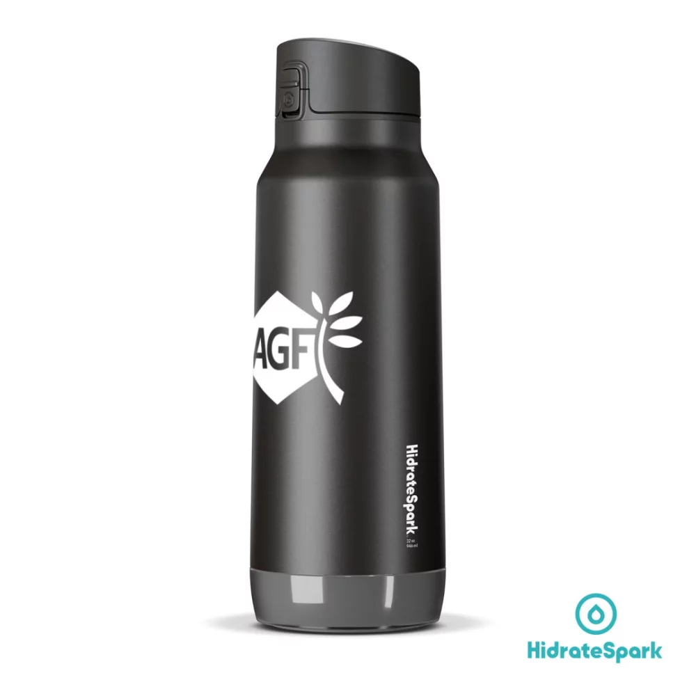 Bouteille d'eau en acier Hidrate Spark® Pro Chug - 32 oz Noir