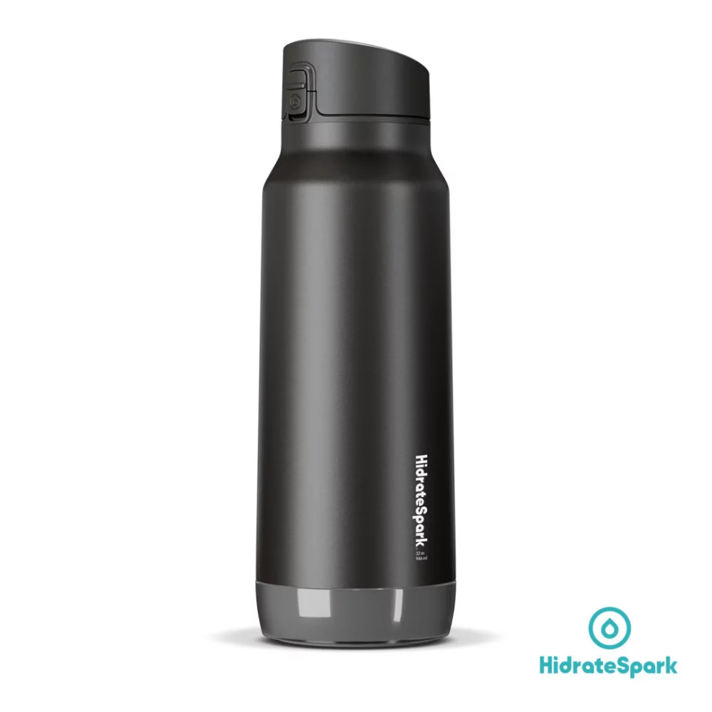 Bouteille d'eau en acier Hidrate Spark® Pro Chug - 32 oz Noir
