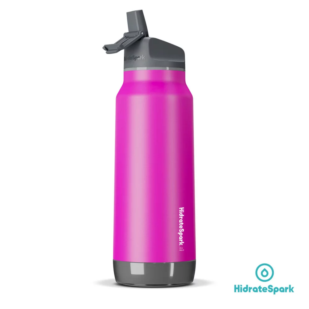 Hidrate Spark® Pro Straw Steel Water Bottle - 32oz Fruit Punch