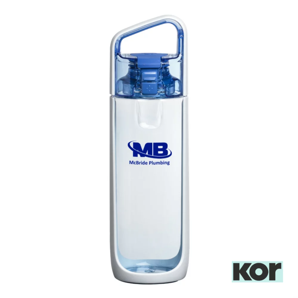 Kor® Delta Water Bottle - 25oz Clear Water