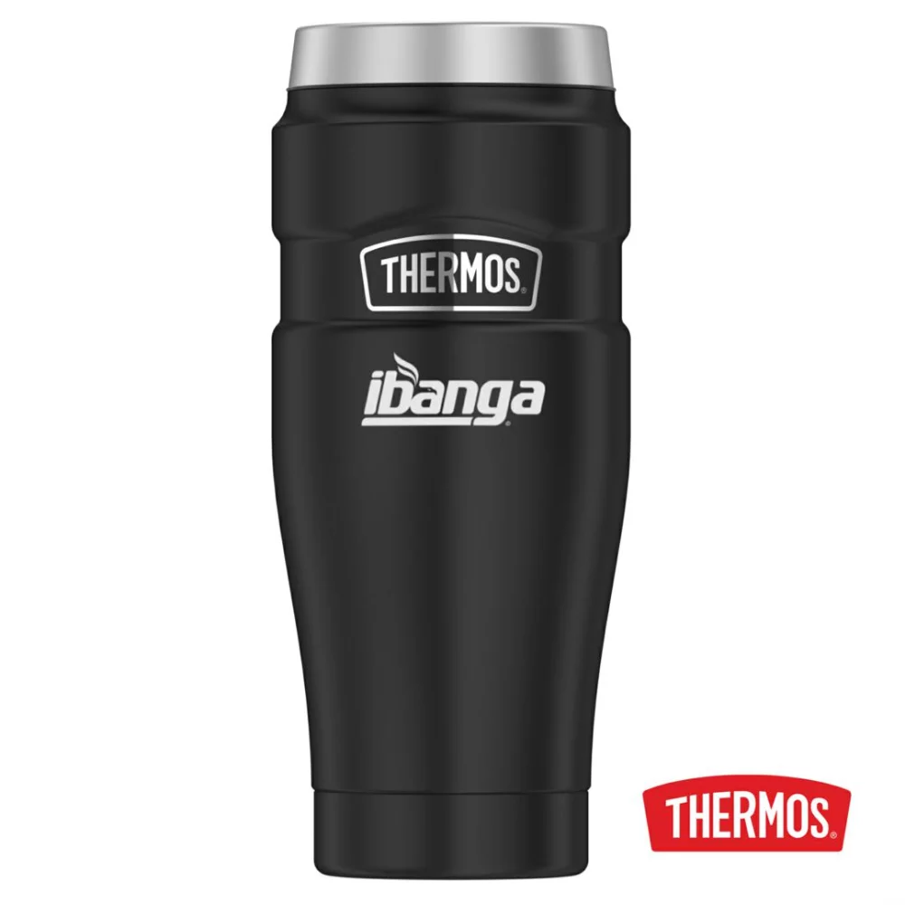 Gobelet Thermos® King™ SS - 16 oz Noir Mat