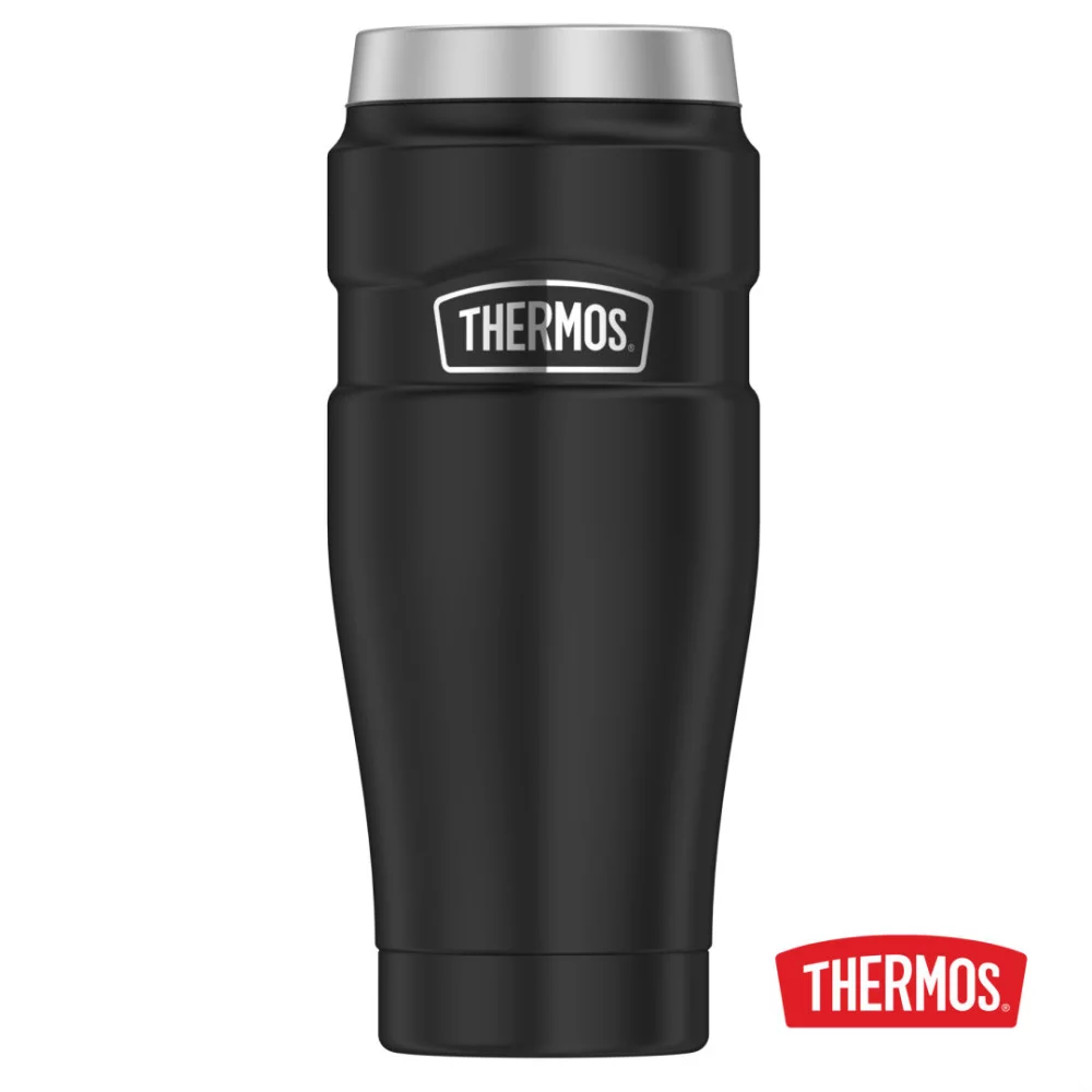 Thermos® King™ SS Tumbler - 16oz Matte Black