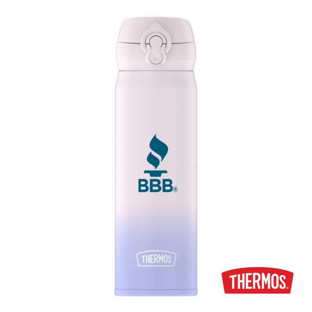 Thermos® SS Direct Drink Bottle - 16oz Ombre Pink/Purple