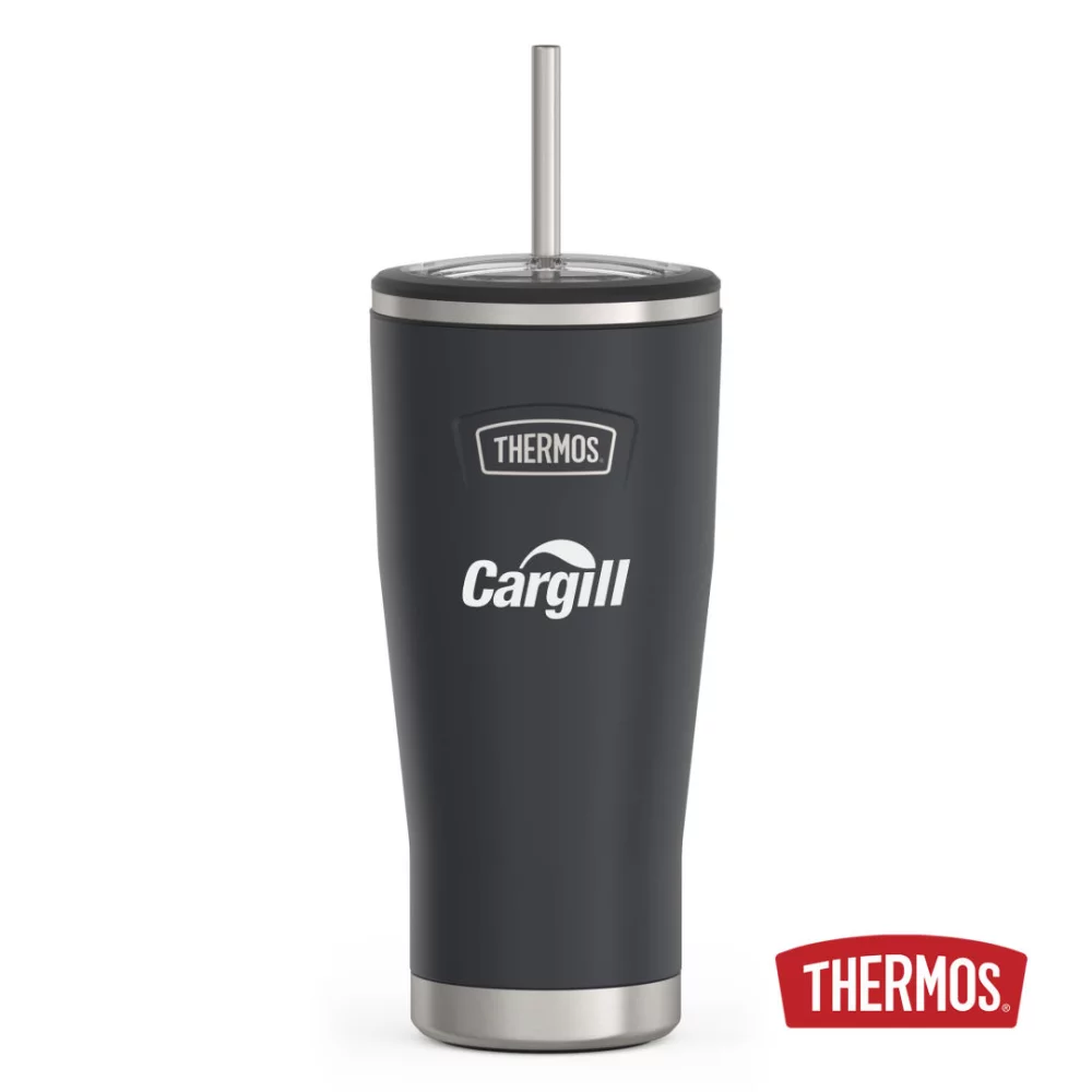 Thermos® ICON SS Tumbler w/ Straw - 25oz Graphite