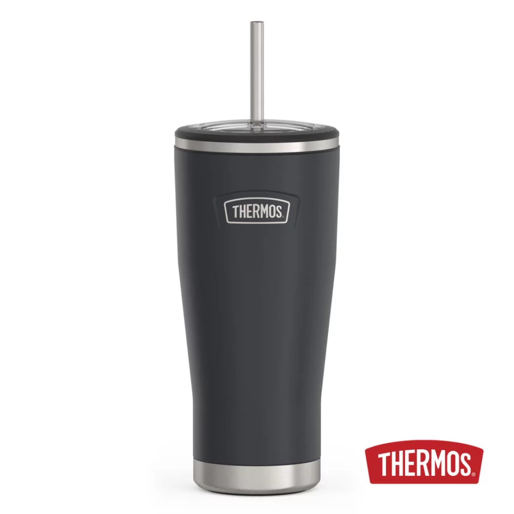Thermos® ICON SS Tumbler w/ Straw - 25oz Graphite