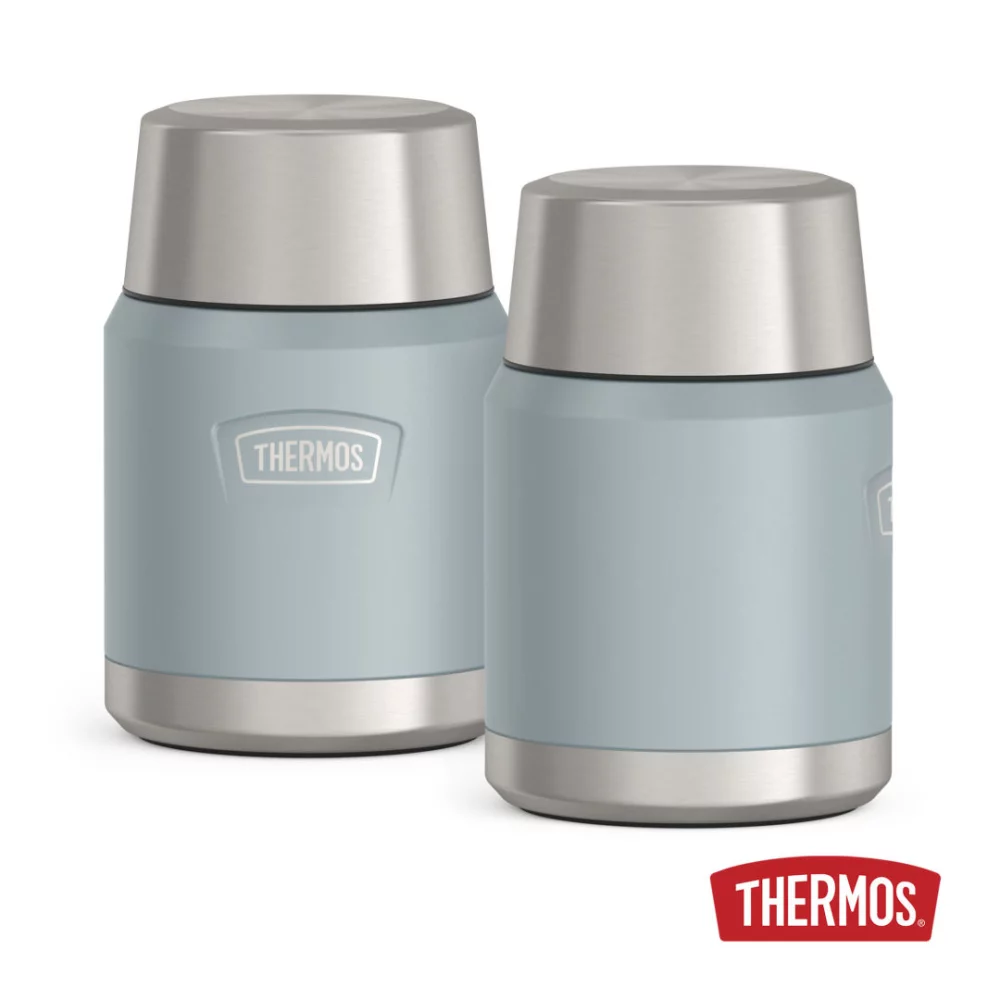 Thermos® ICON SS Food Jar avec cuillère - 16 oz Glacier
