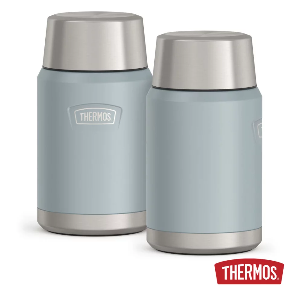 Thermos® ICON SS Food Jar w/Spoon - 24oz Glacier