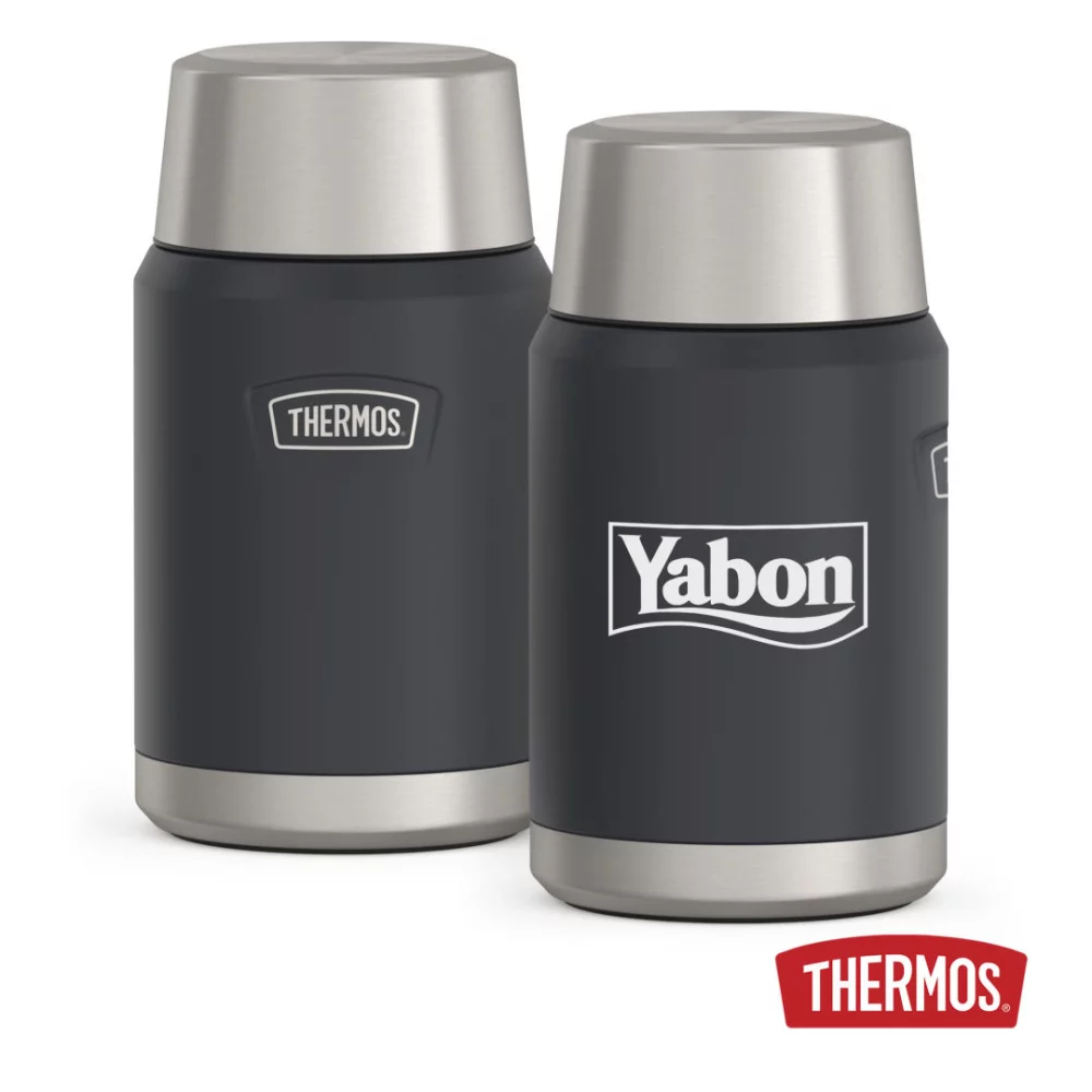 Thermos® ICON SS Food Jar avec cuillère - 24oz Graphite