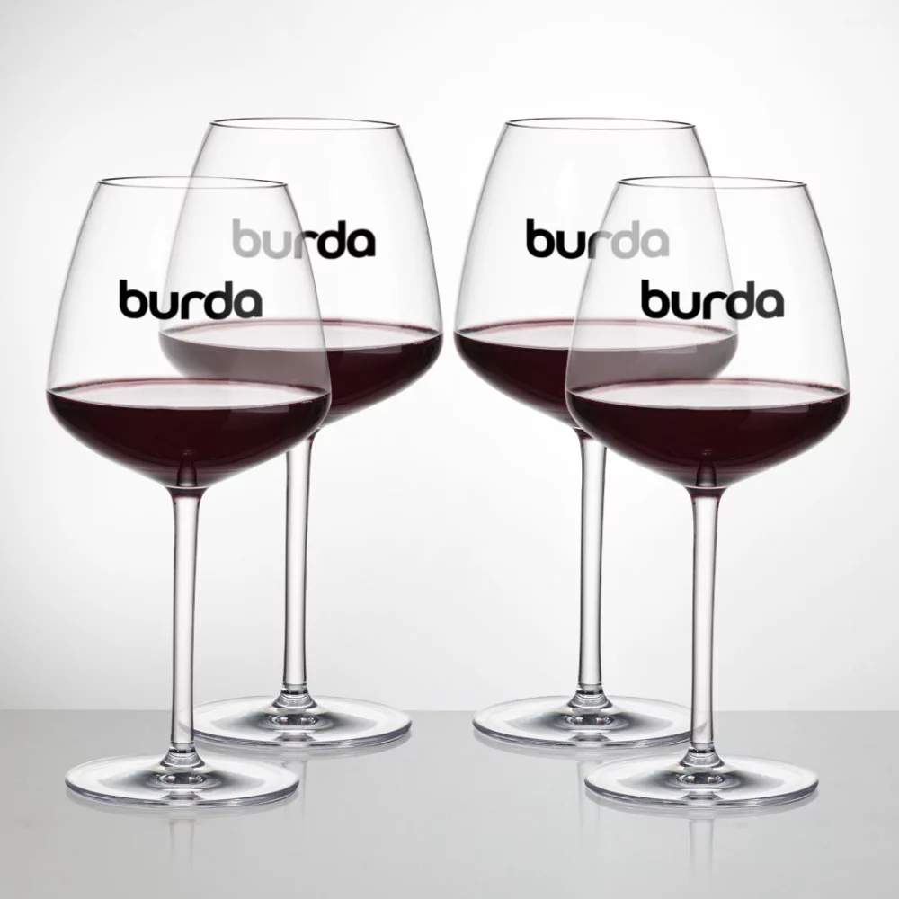 Poolside Tritan™ Red Wine Glass - 23½ oz Clear (Set of 4)