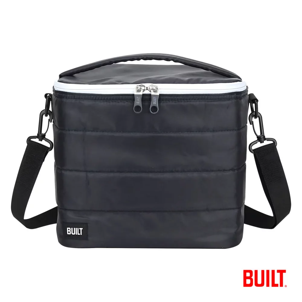 Sac à bandoulière isotherme BUILT® Puffer - Noir