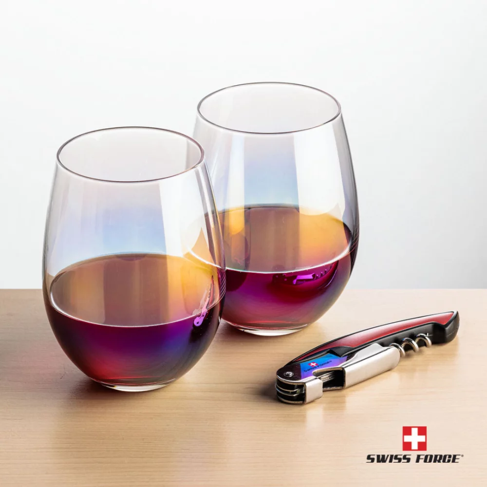 Swiss Force® Opener & 2 Miami Wine - Red