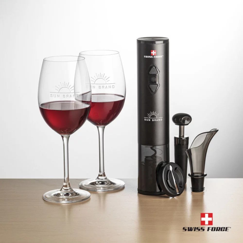 Swiss Force® Opener & 2 Coleford Wine