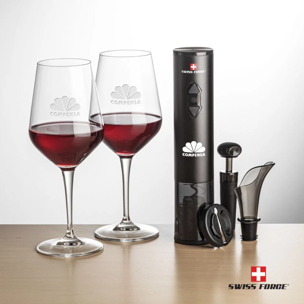 Swiss Force® Opener & 2 Germain Wine