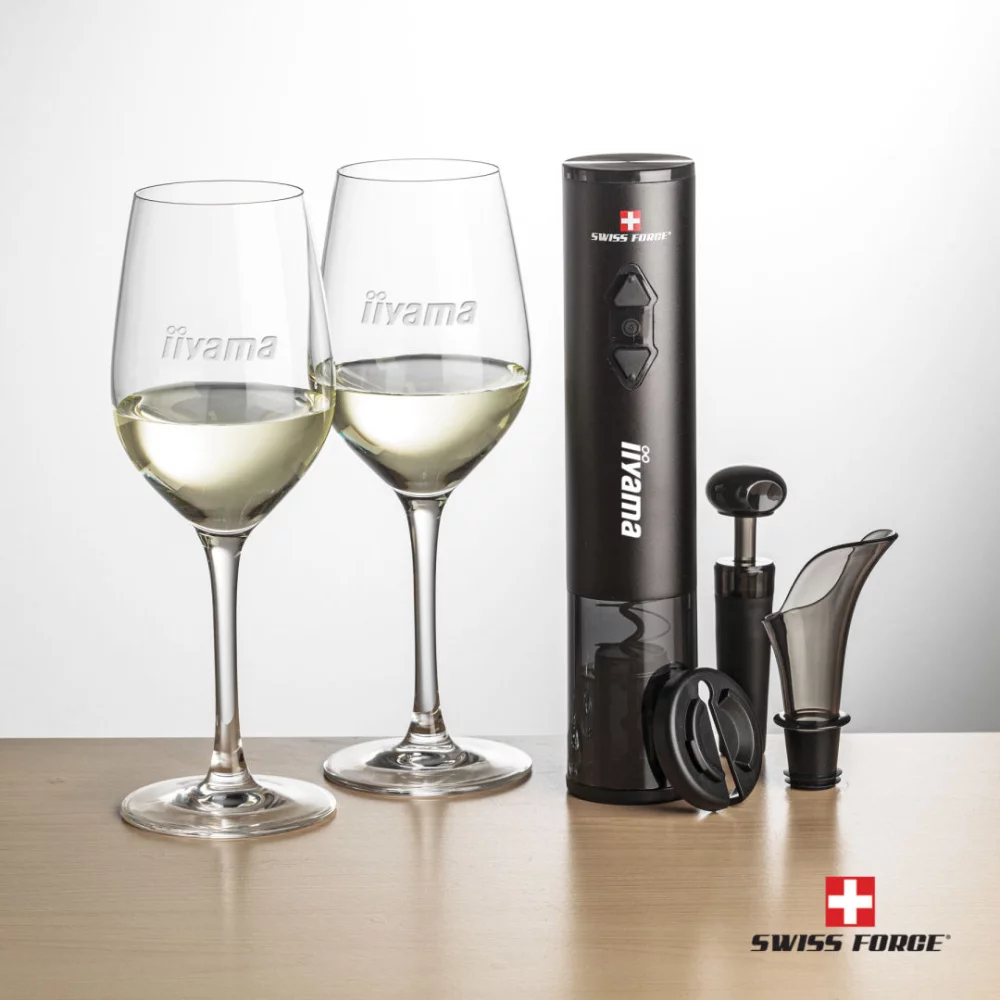 Swiss Force® Opener & 2 Lethbridge Wine
