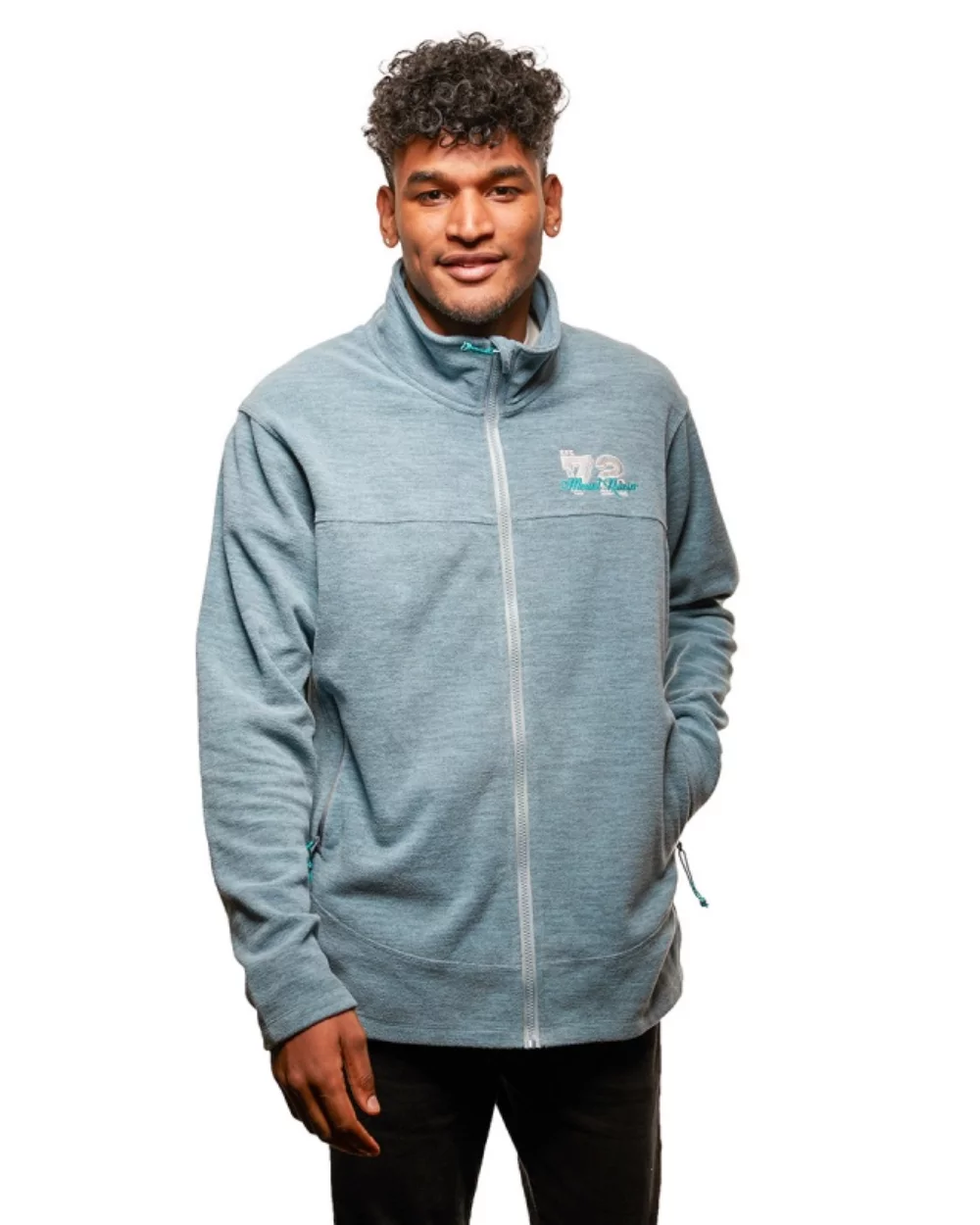 ACE Men's Full Zip Polar Fleece Jacket