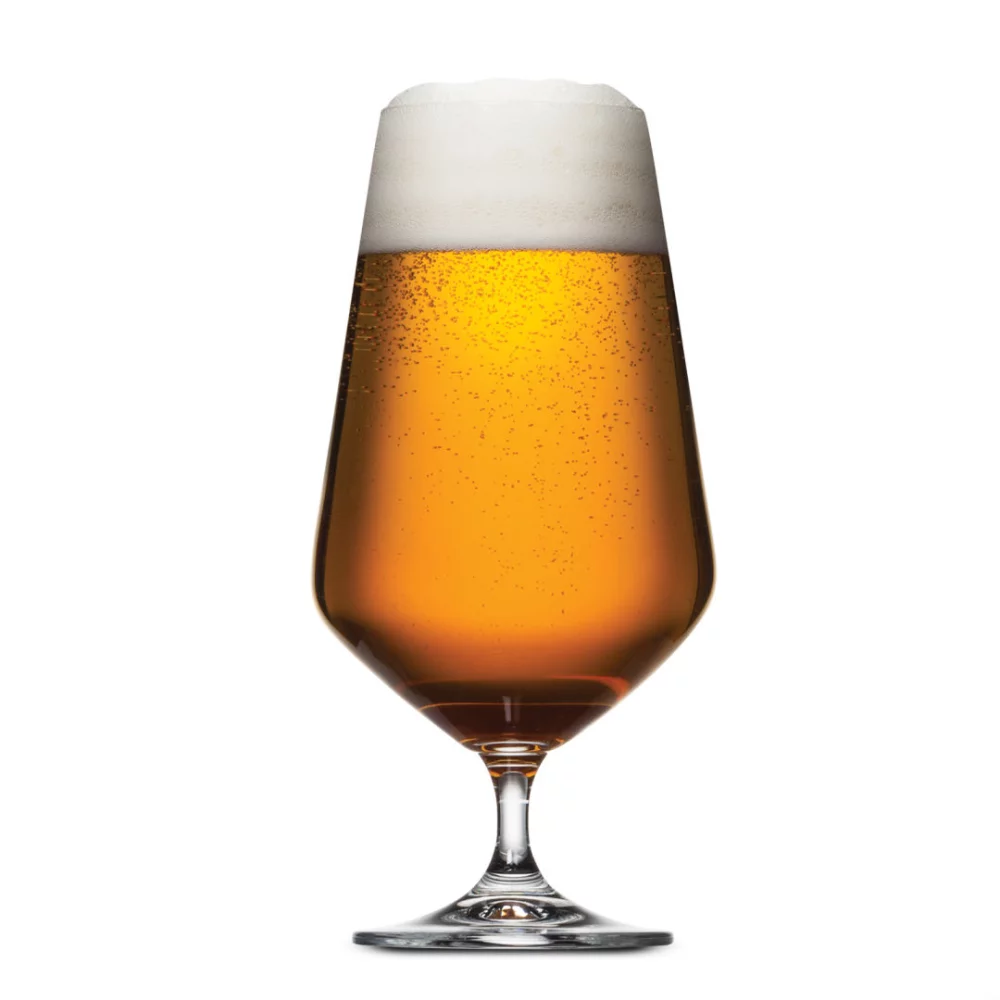 Breckland Beer Glass - 18oz Crystalline