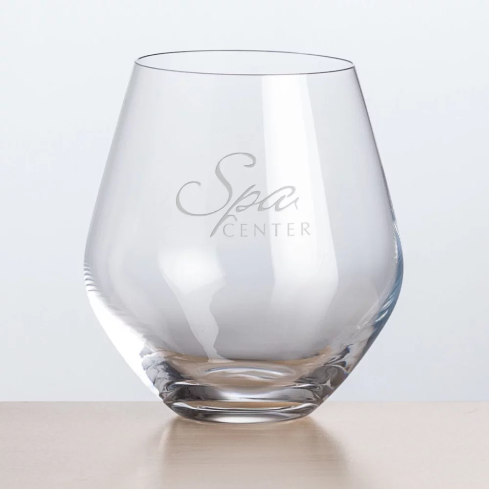 Verre à vin sans pied Reina - 16½ oz en cristal.