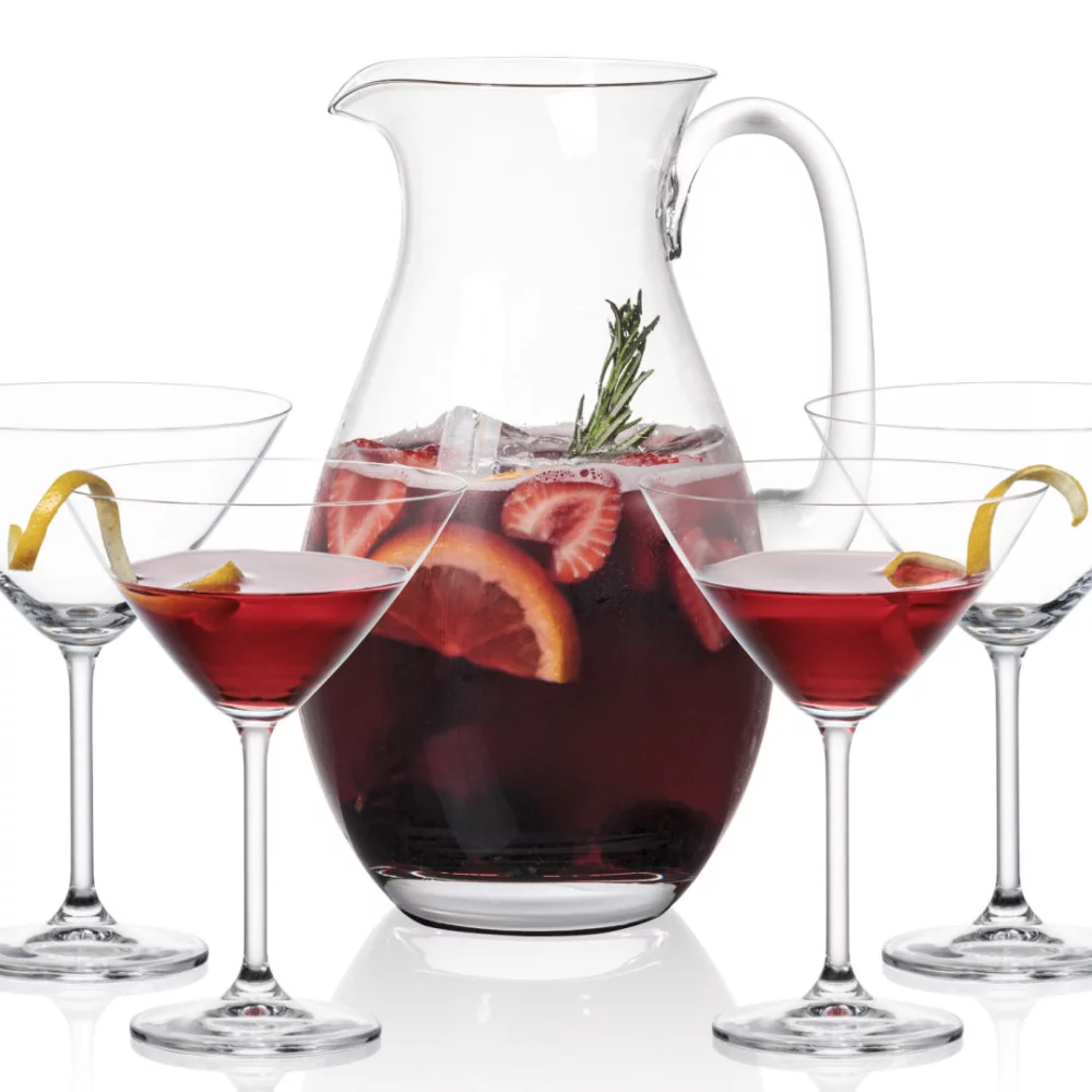 St Tropez Pitcher & 4 Coleford Cocktail