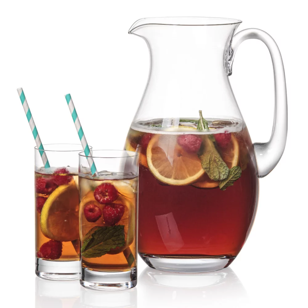 St Tropez Pitcher & 2 Dresden Beverage