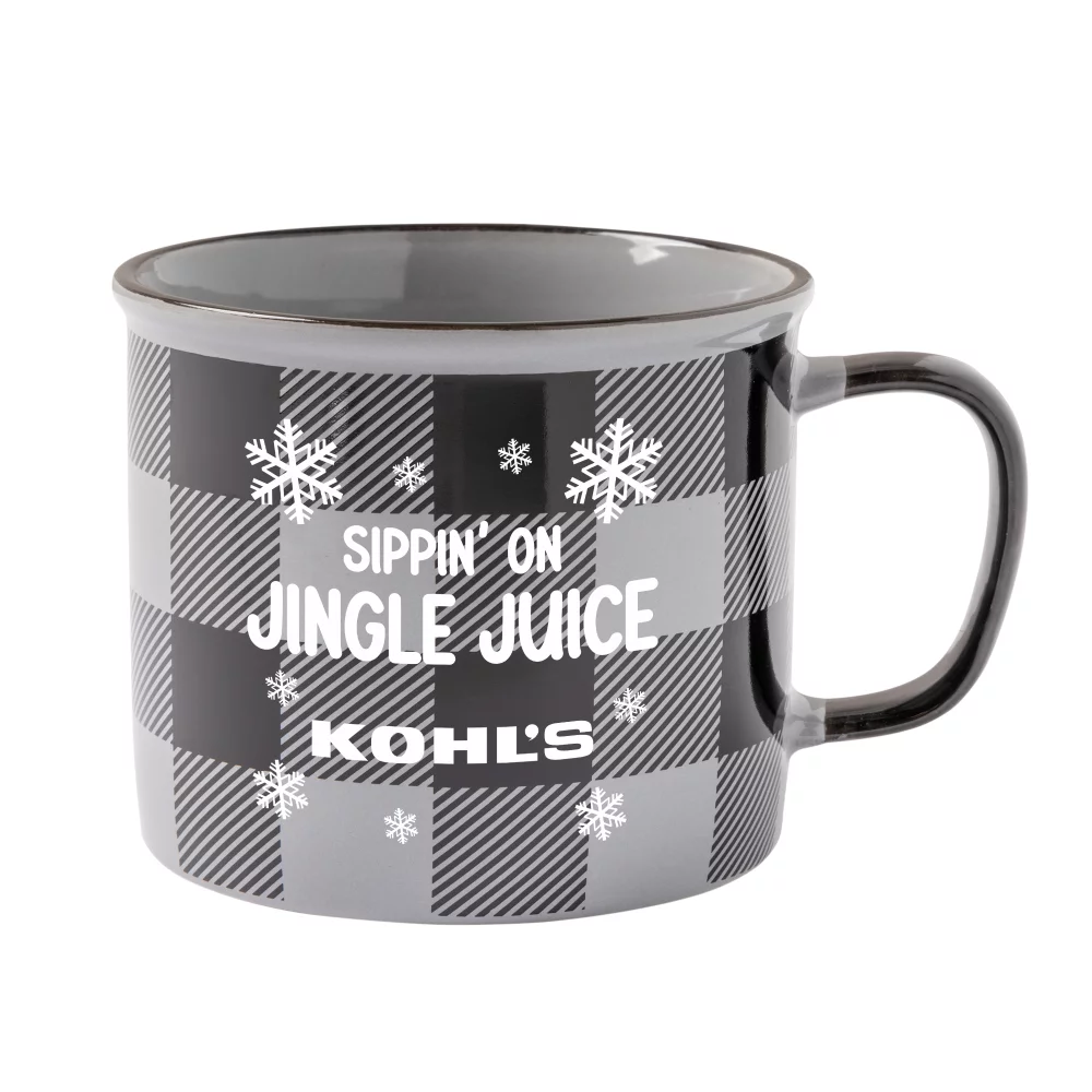 16oz Buffalo Check Mug