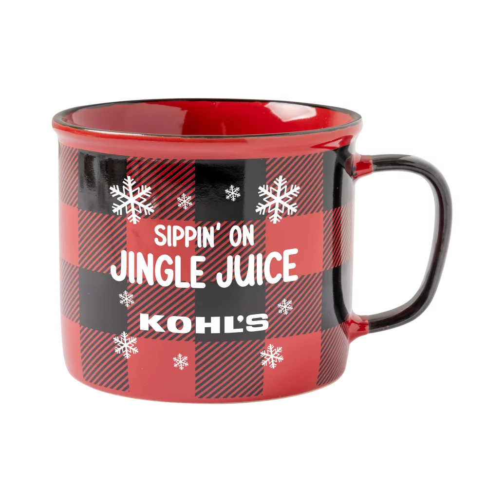 16oz Buffalo Check Mug