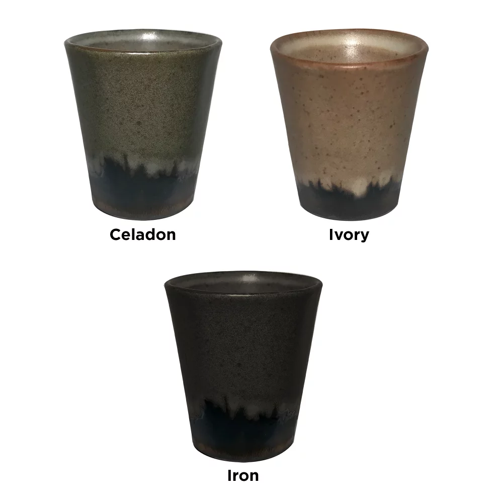 ACE USA Tonal Bottom 2oz Stoneware Shot Glass
