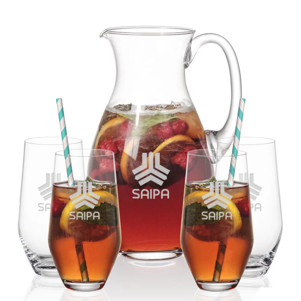 Pichet Charleston et 4 verres Graydon.