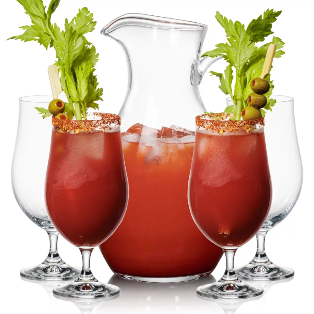 Geneva Pitcher & 4 Rochdale Cocktail