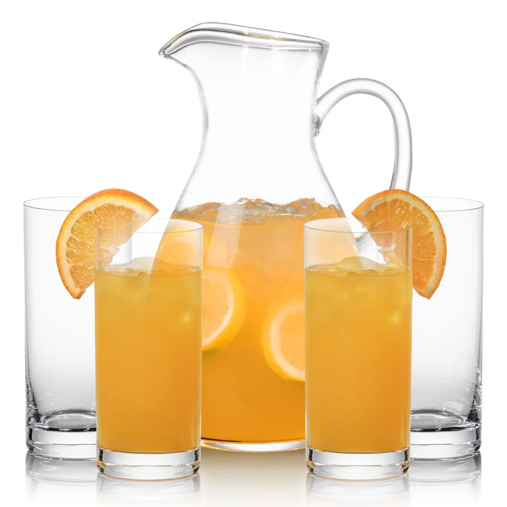 Carafe Geneva et 4 verres Franca.