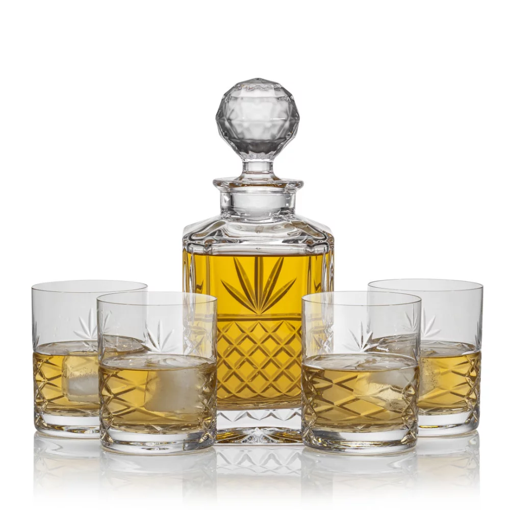 Carafe Pelham et 4 verres Old Fashioned