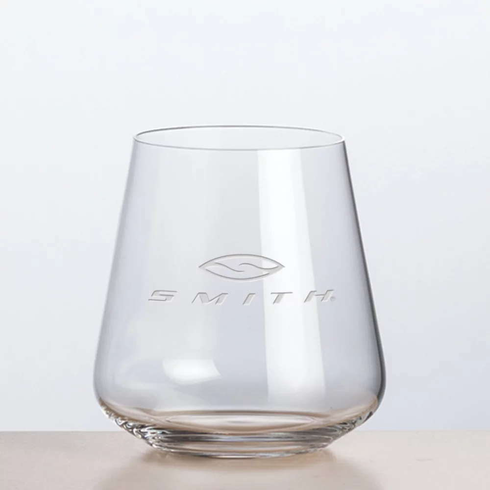 Breckland Stemless Wine - 9½ oz Crystalline