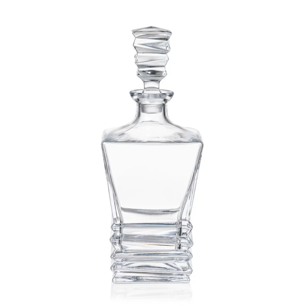 Carafe Bentley avec couvercle - 25 oz en cristal.