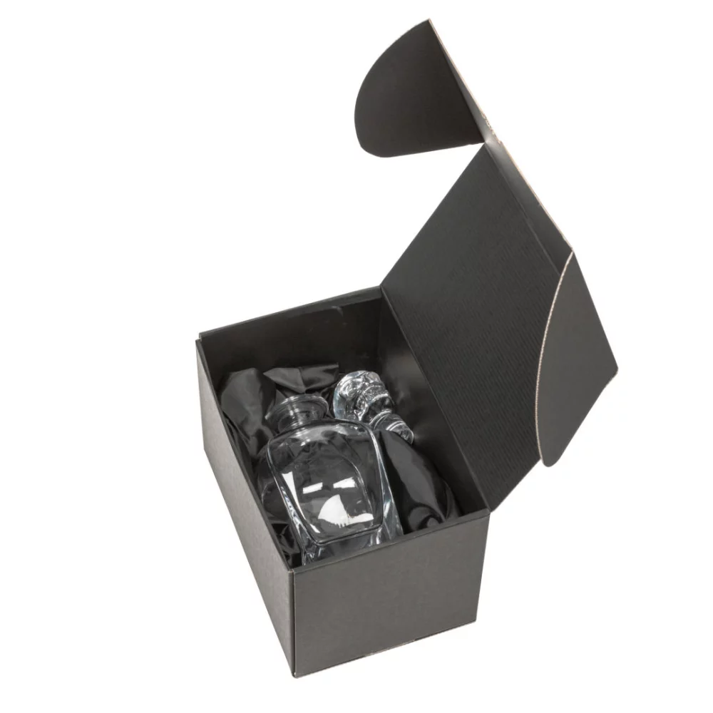 Carafon crâne Delrina - 24 oz en cristal.