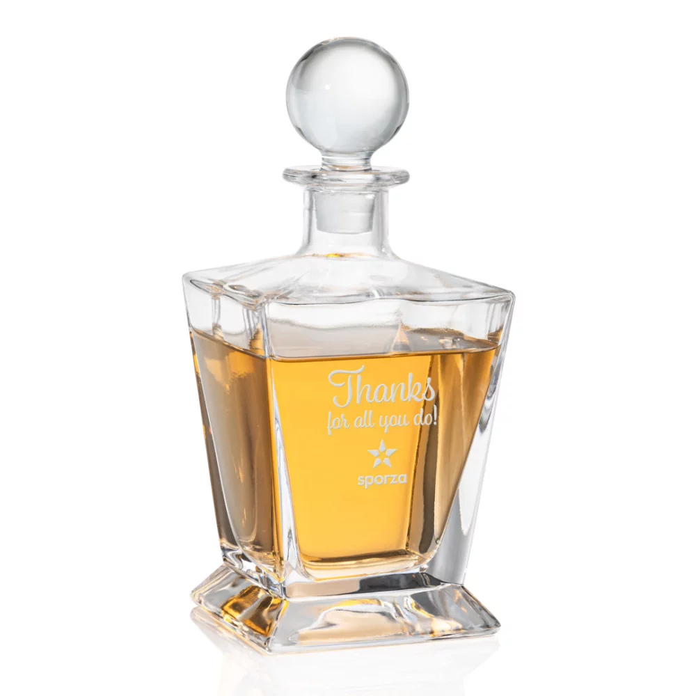 Carafe Millwood avec couvercle - 28 oz en cristal