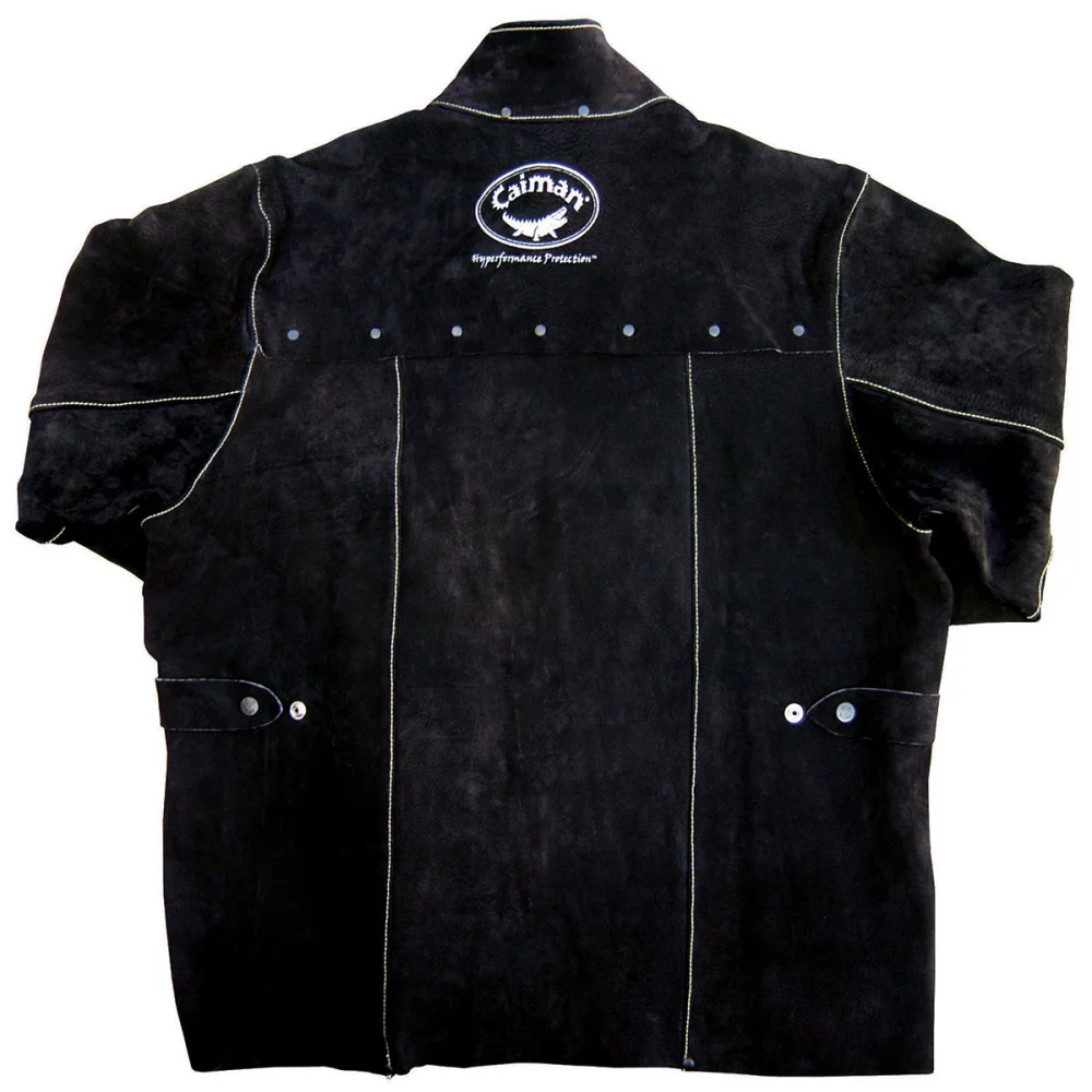 Caiman® Caiman 30" Black Boarhide Coat / Jacket