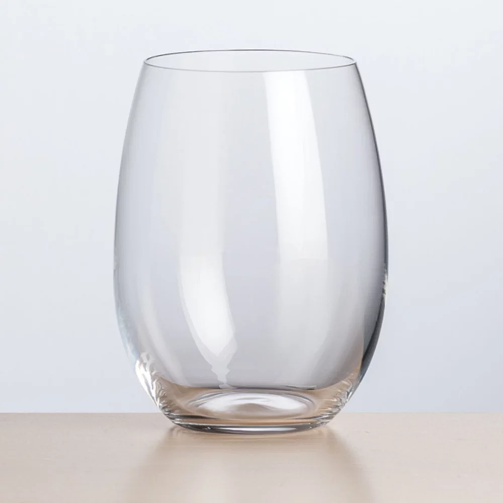 Carlita Stemless Wine - 22oz Crystalline
