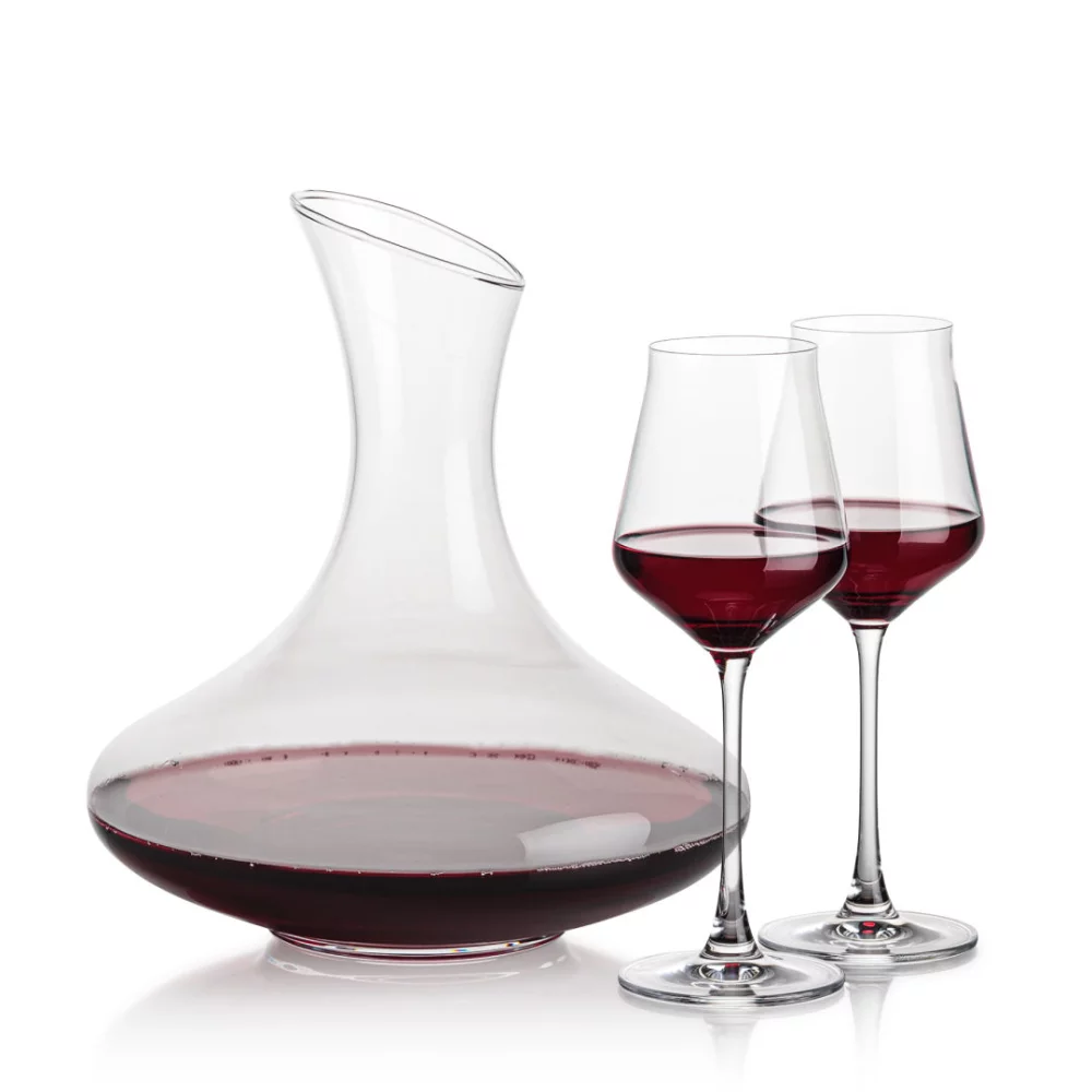 Innisfil Carafe & 2 Bretton Wine