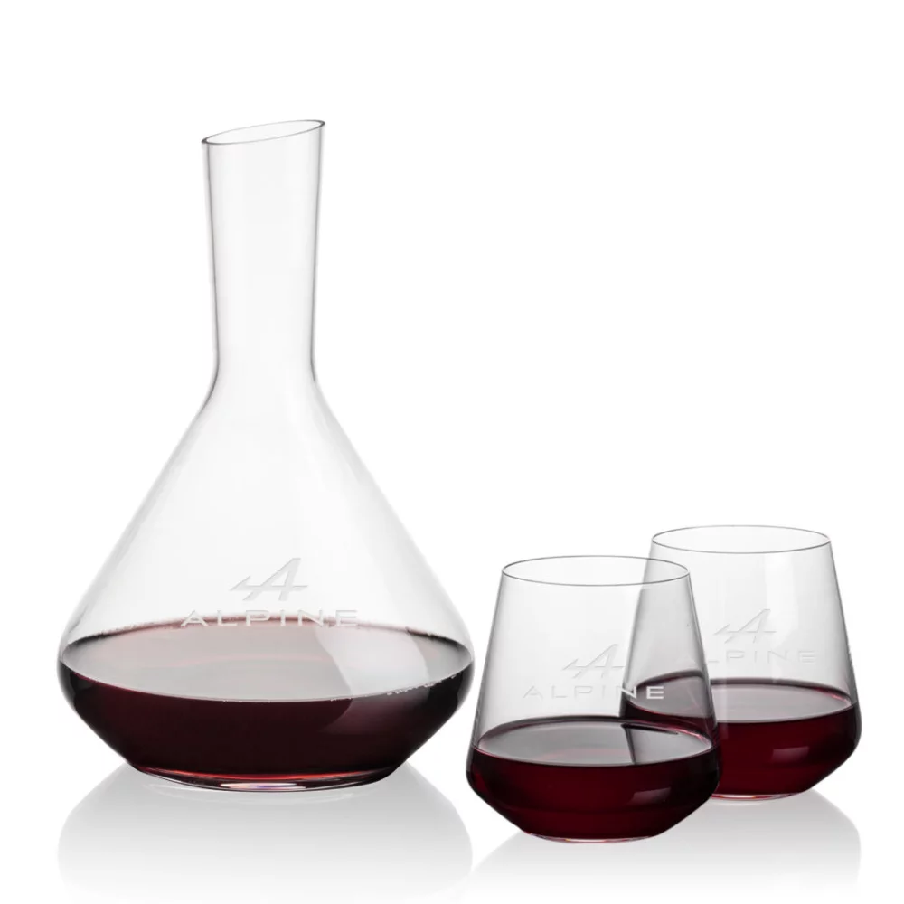 Terrassa Carafe & 2 Cannes Slemless Wine
