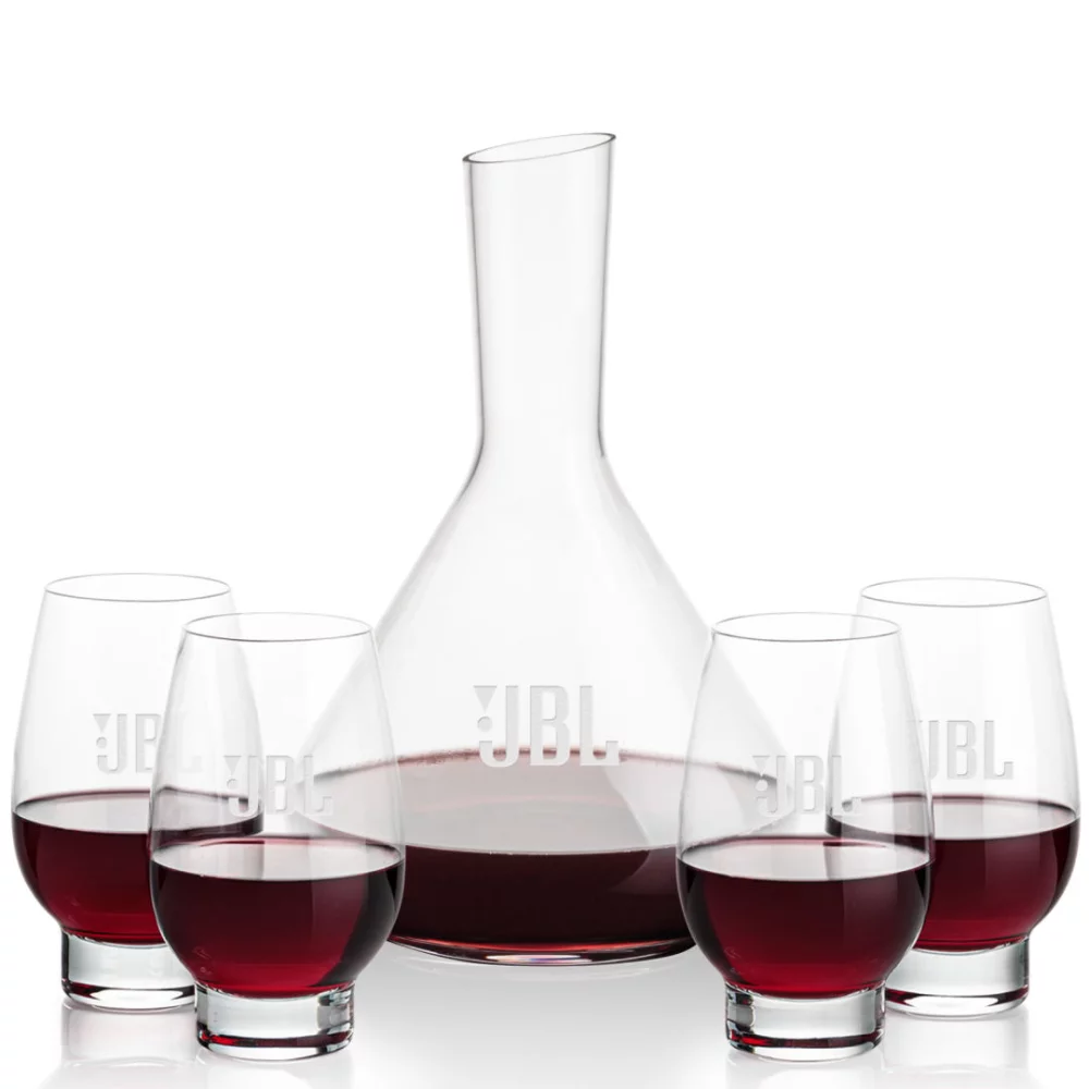 Terrassa Carafe & 4 Glenarden Slemless Wine