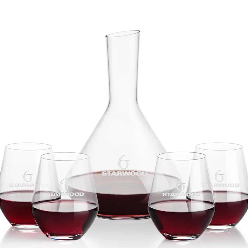 Terrassa Carafe & 4 Reina Slemless Wine