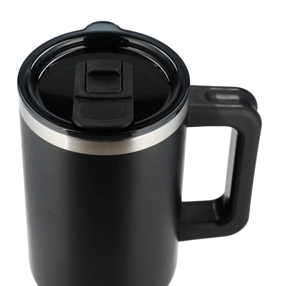 Gobelet de voyage recyclé Pinnacle avec paille 40 oz
