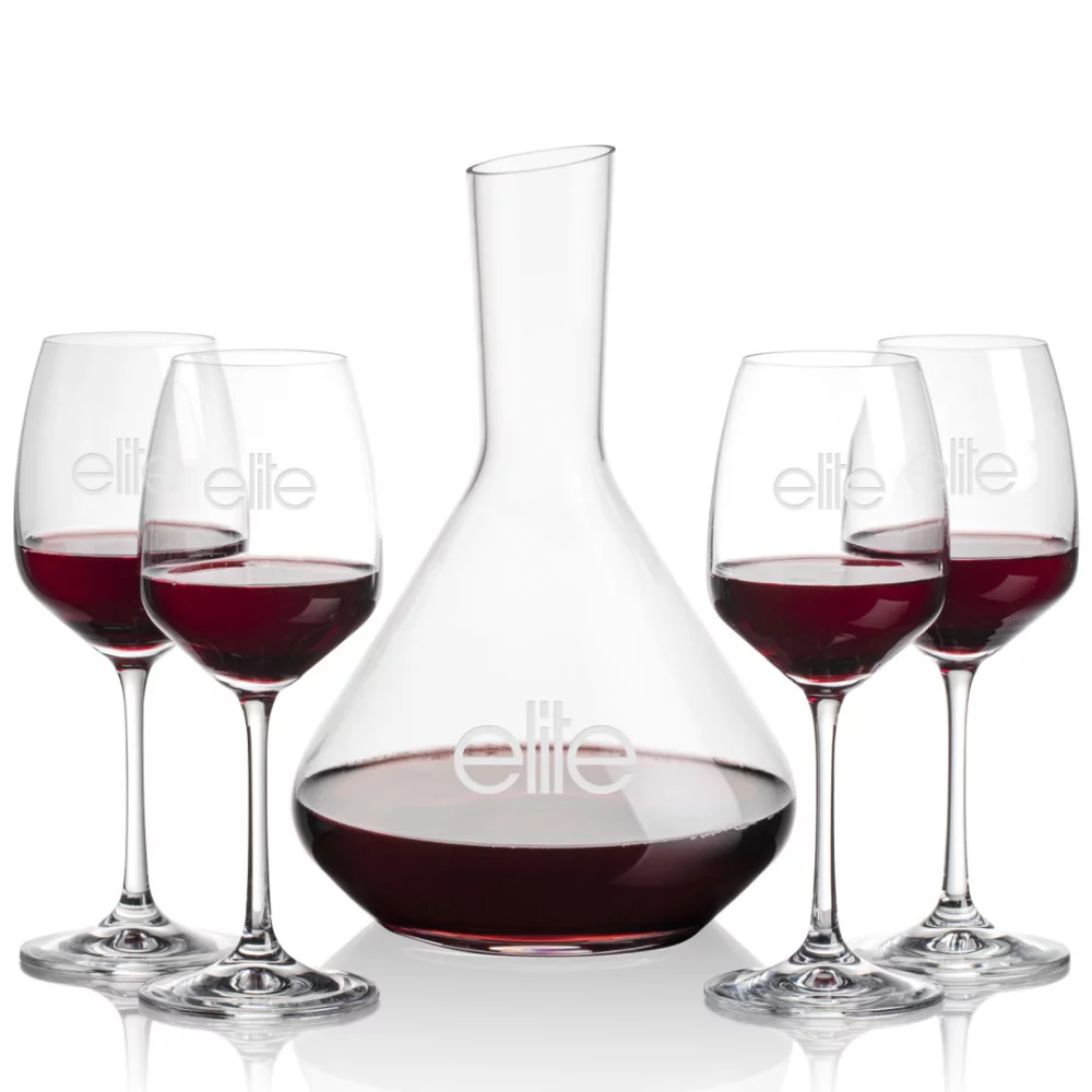 Terrassa Carafe & 4 Oldhan Wine