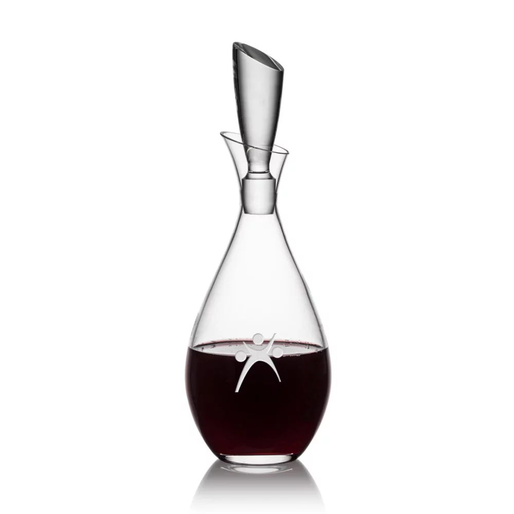 Juliette Decanter & Lid - 32oz Crystalline