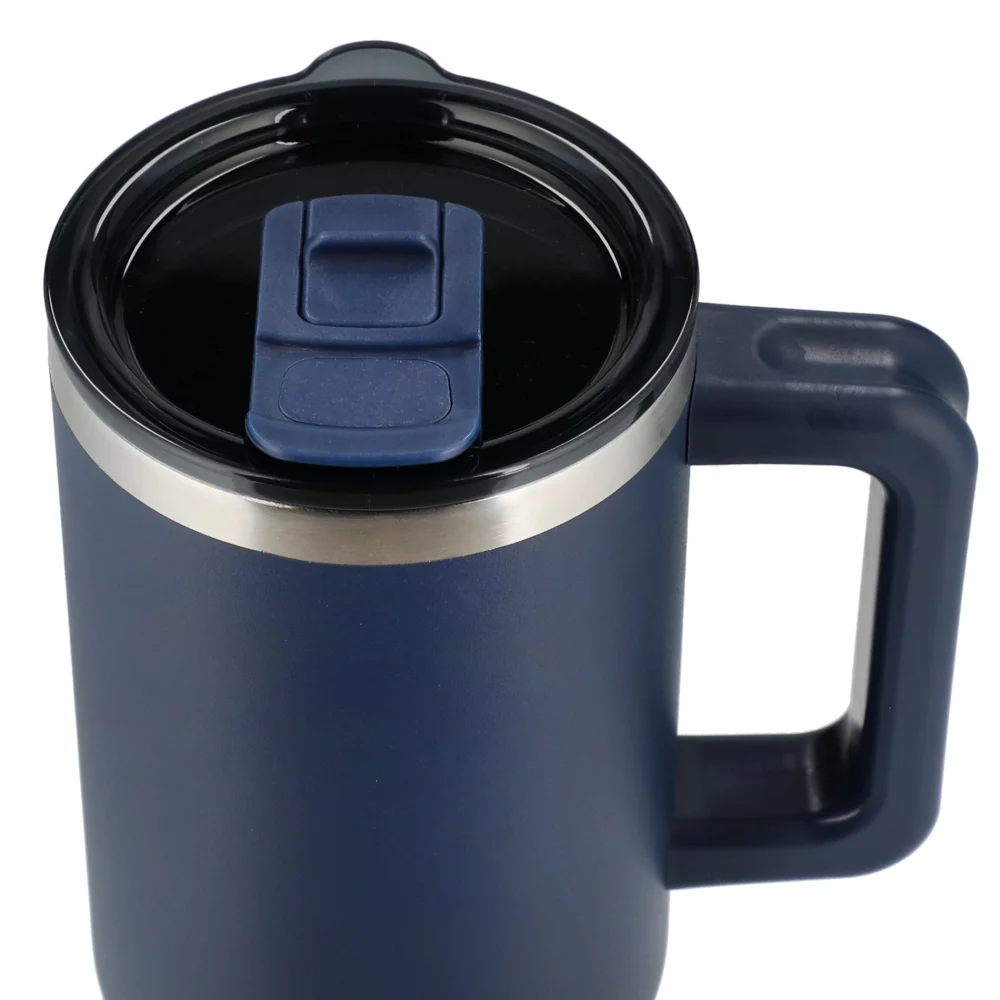 Gobelet de voyage recyclé Pinnacle avec paille 40 oz