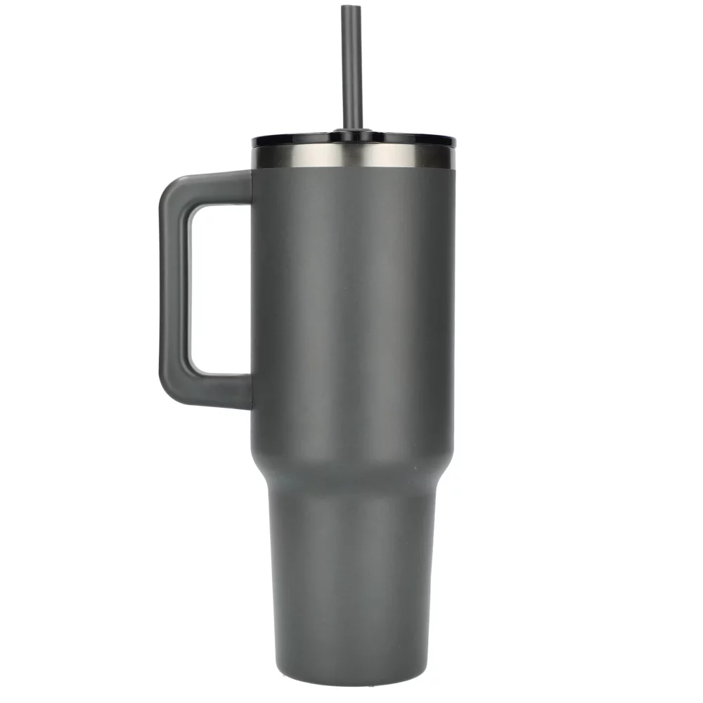 Gobelet de voyage recyclé Pinnacle avec paille 40 oz