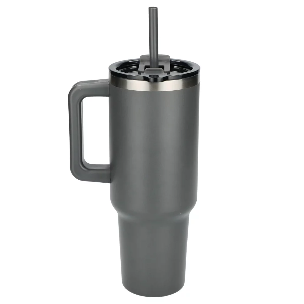 Gobelet de voyage recyclé Pinnacle avec paille 40 oz