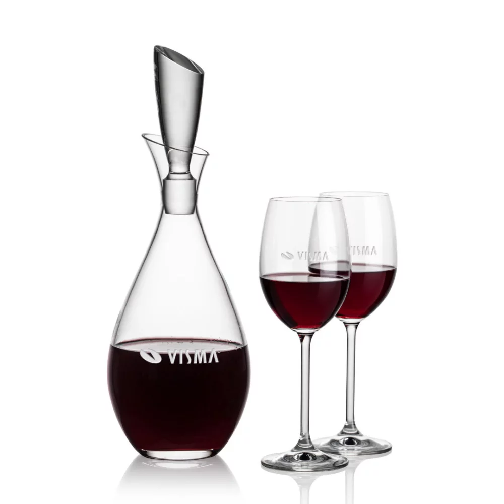 Carafes Juliette & 2 vins Woodbridge